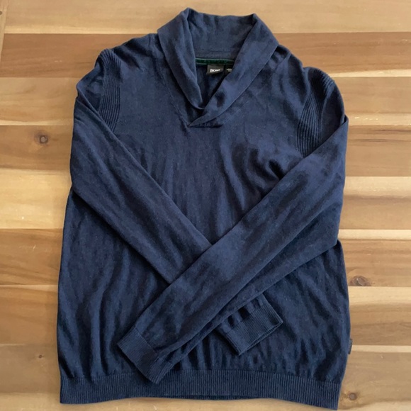 Hugo Boss Slim Fit Shawl Collar Sweater - Picture 1 of 6